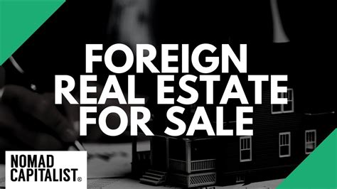 foreign real estate for sale.